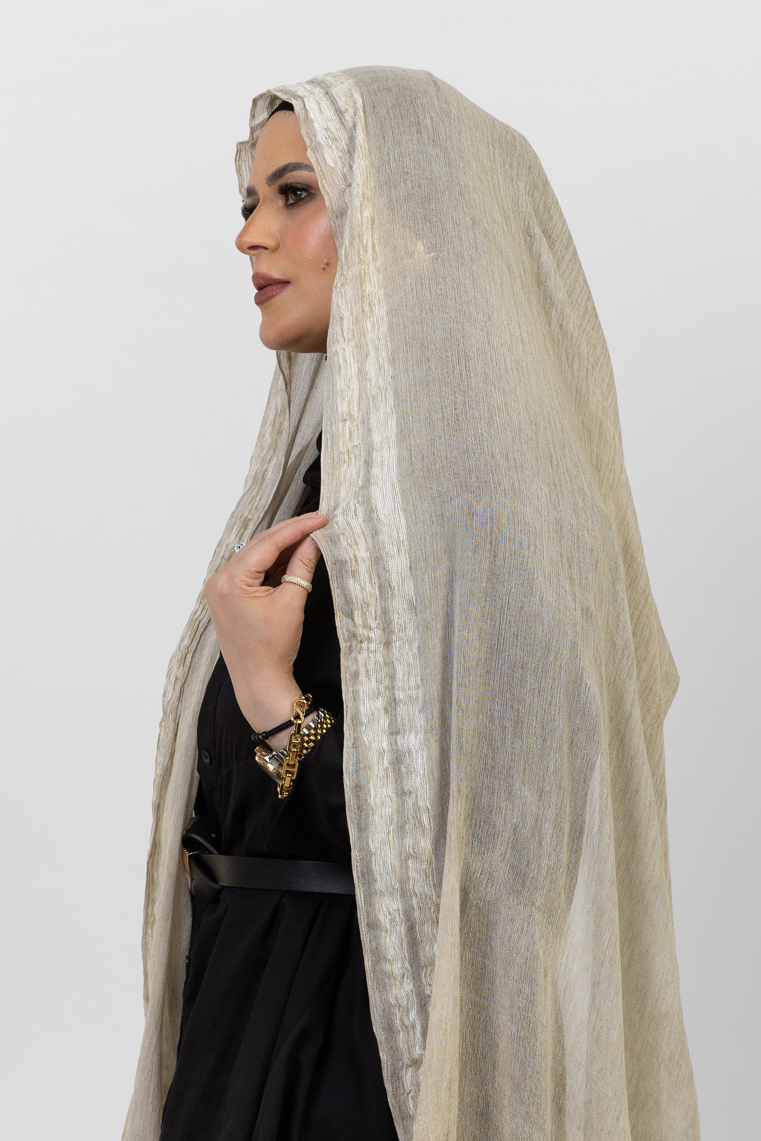 Luxurious Textured Veil