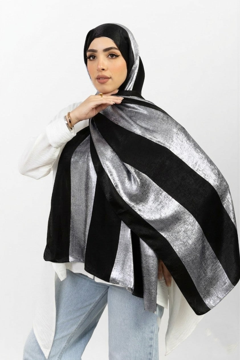 Shimmering Wide Stripe